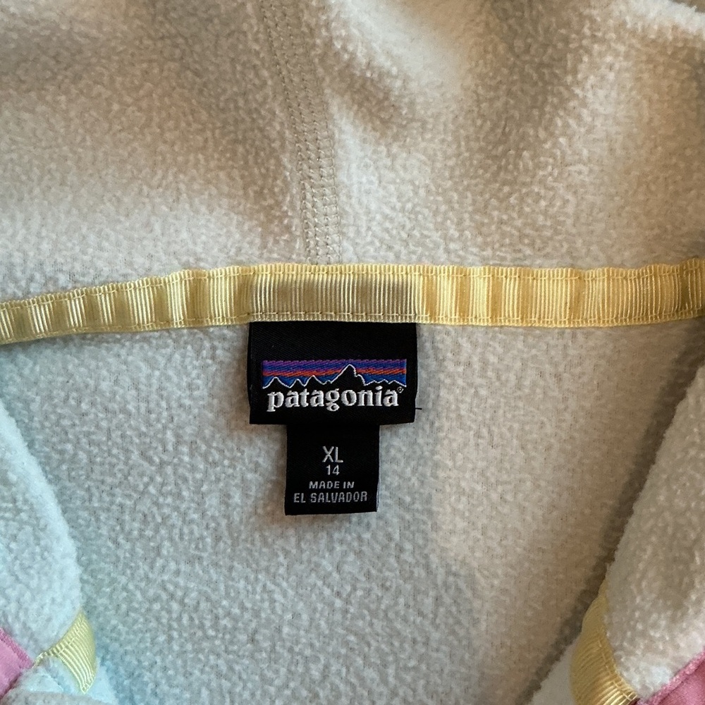 Patagonia Kids Micro D Snap-T Fleece Jacket | Size XL - Picture 4 of 8